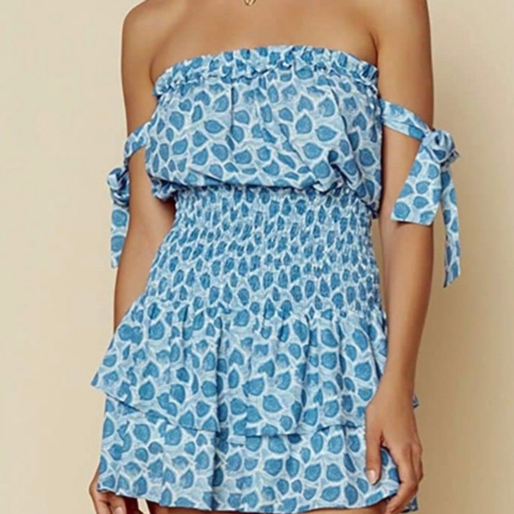 ISO!! Blue Life Ballerina Romper in Feather